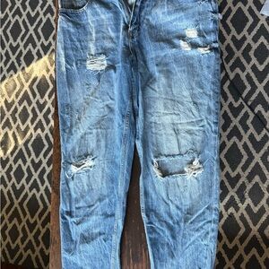 Aeropostale Straight Leg Mom Jeans